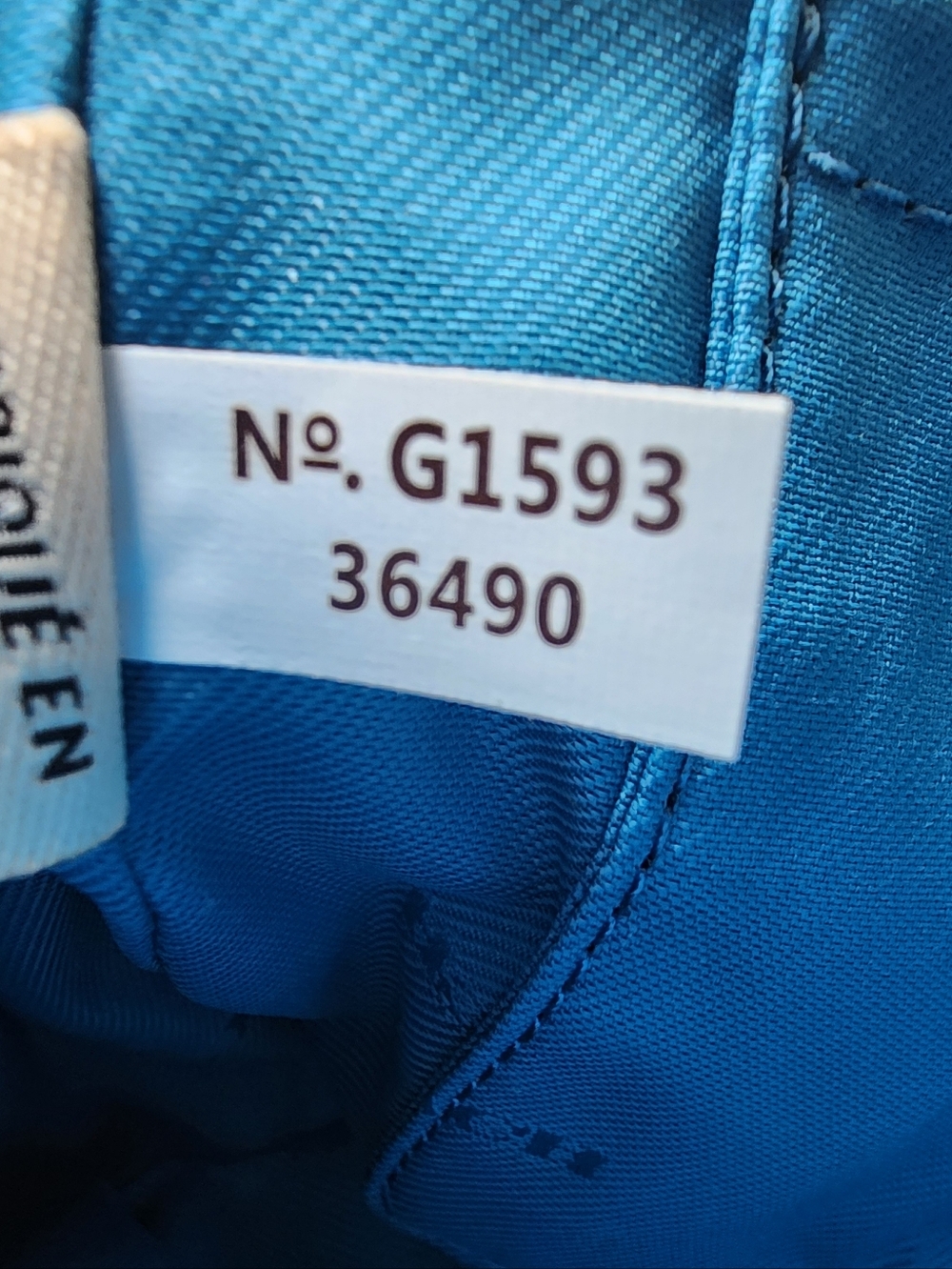 Coach Rhyder Faux Shearling & Leather Pouchette, Blue, Like New, 2015 - Picture 7 of 9